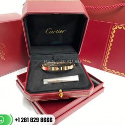 cartier love bracelet 6 diamonds yellow gold