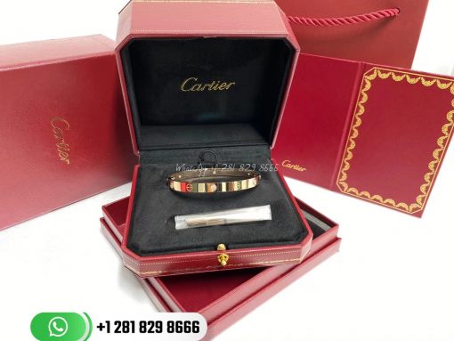 cartier love bracelet 6 diamonds yellow gold