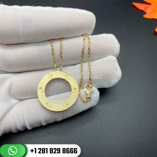 cartier love necklace b7014200