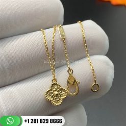 VCARO1IF00 Sweet Alhambra pendant, yellow gold.