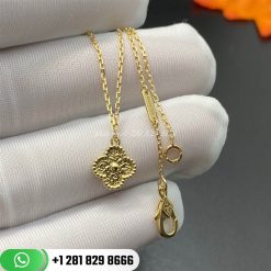 VCARO1IF00 Sweet Alhambra pendant, yellow gold.