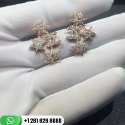 Chanel Earrings 2015 Edelweiss Crystal CC 3 Stars