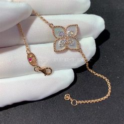 Roberto Coin Princess Flower Onyx Bracelet