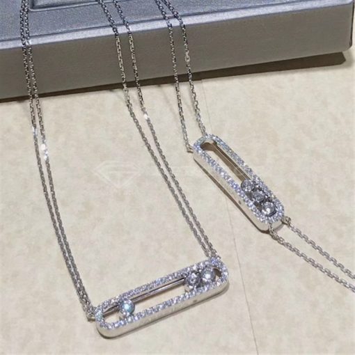 Messika Move Pavé Diamond Necklace 3994