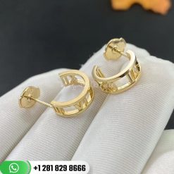 Tiffany Atlas Hoop Earrings 18K Gold