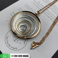 Chopard Happy Spirit Rose and White Gold Diamond Pendant 795014-9001
