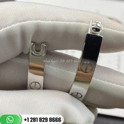 Cartier Love Bracelet White Gold -B6035417