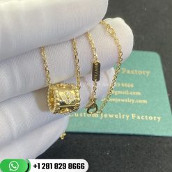 Van Cleef & Arpels Perlée Clovers Pendant Yellow Gold Diamond