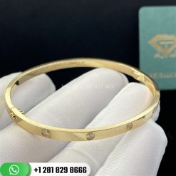 Cartier Love Bracelet Small Model 10 Diamonds - B6047817