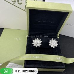 Van Cleef & Arpels Lotus Earrings Medium Model - VCARO96C00