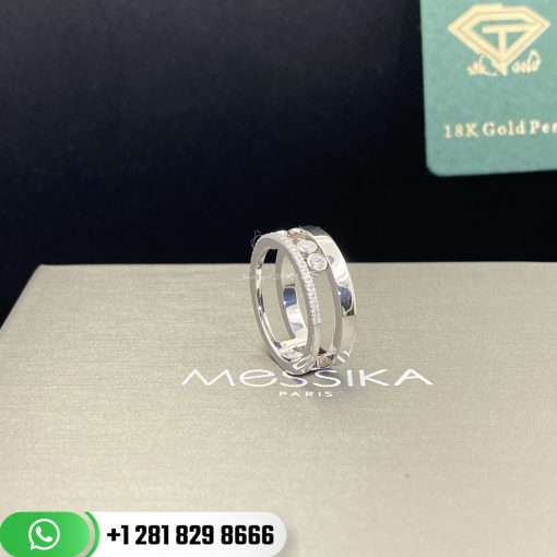 Messika Move Romane Ring Diamond White Gold 6516