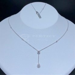 Messika My Twin Tie 0,10ct X2 Diamond Necklace