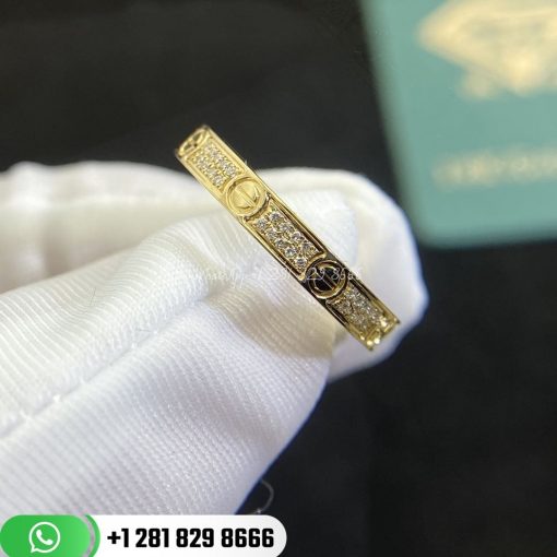 Cartie Love Ring Sm Yellow Gold Diamonds - B4218000