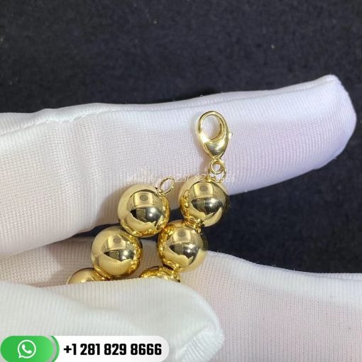 Return to Tiffany™ Heart Tag Bracelet in Yellow Gold 8mm | Custom Jewelry