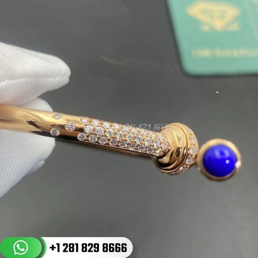 Possession Open Bangle Bracelet Lapis Lazuli- G36PD500