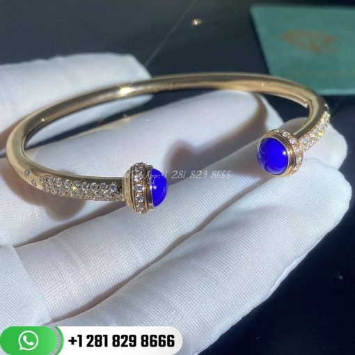 Possession Open Bangle Bracelet Lapis Lazuli- G36PD500