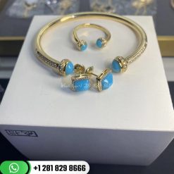 Piaget Possession Open Bangle Bracelet - Turquoise