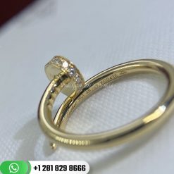 Cartie Juste Un Clou Ring SM Yellow Gold -B4225900