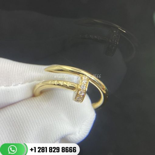 Cartie Juste Un Clou Ring SM Yellow Gold -B4225900