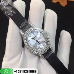 Chopard L'Heure du Diamant White Gold Mother of Pearl Diamond 40mm