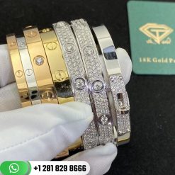 Cartier Love Bracelet Small Model 6 Diamonds - B6047717