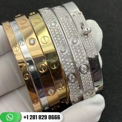 Cartier Love Bracelet Small Model 6 Diamonds - B6047717