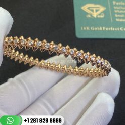 Clash De Cartier Bracelet Diamonds Pink Gold - N6715017