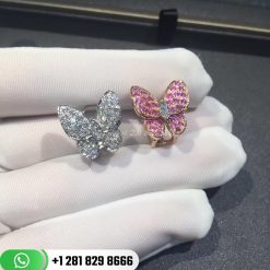 Van Cleef & Arpels Two Butterfly Between the Finger Ring VCARO3M500