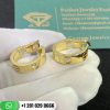 Cartier Love Earrings 2 Diamonds Yellow Gold -B8022900