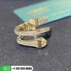 Marli Cleo Full Diamond Twist Ring -CLEO-R5