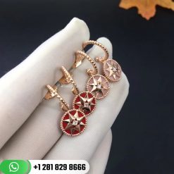 Dior Rose Des Vents Earrings Diamonds and Pink Opal - JRDV95058_0000