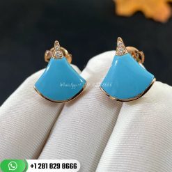 Bvlgari Divas' Dream Earrings with Turquoise - 353036