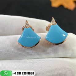 Bvlgari Divas' Dream Earrings with Turquoise - 353036