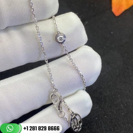 Cartier Diamants Légers Bracelet White Gold Diamonds - B6063117