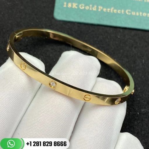 Cartier Love Bracelet Small Model 6 Diamonds - B6047217