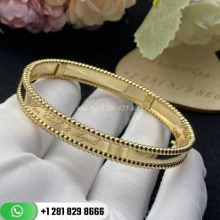 Van Cleef & Arpels Perlée Signature Bracelet Large Model Yellow Gold – VCARP3K900