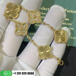Van Cleef & Arpels Vintage Alhambra Bracelet 5 Motifs – VCARP4KN00