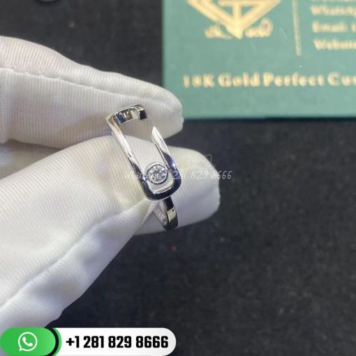 Messika Messika By Gigi Hadid Move Addiction 18K White Gold & Diamond Ring