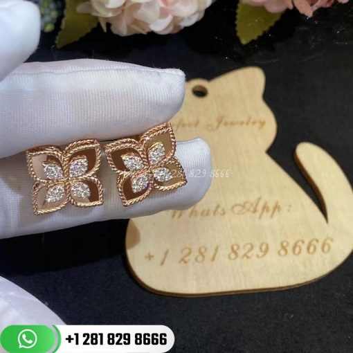 Roberto Coin Princess Flower Earrings - ADR888EA1837