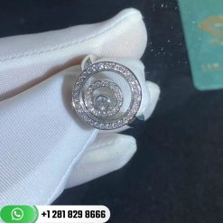 Chopard Happy Spirit Ring White Gold Diamonds - 828230-101