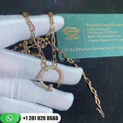 Cartier Juste Un Clou Necklace Rose Gold, Diamonds - N7413500