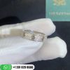 Cartie Love Wedding Band Diamond-paved White Gold - B4083400