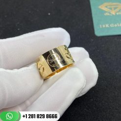 Cartie Love Ring Yellow Gold - B4227800