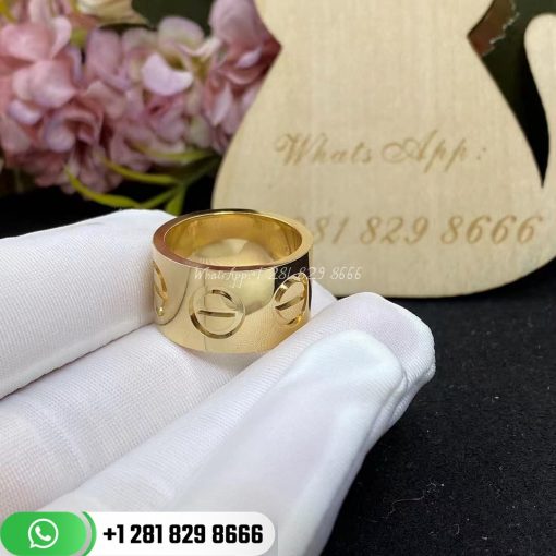 Cartie Love Ring Yellow Gold - B4227800