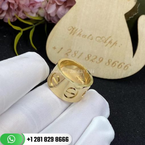 Cartie Love Ring Yellow Gold - B4227800