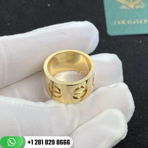 Cartie Love Ring Yellow Gold - B4227800