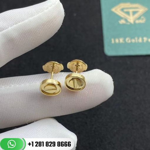 Cartier Love Earrings Yellow Gold - B8301255