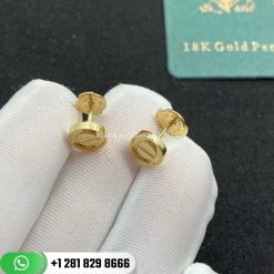 Cartier Love Earrings Yellow Gold - B8301255
