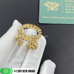 Clash De Cartier Earrings Small Model Yellow Gold B8301415