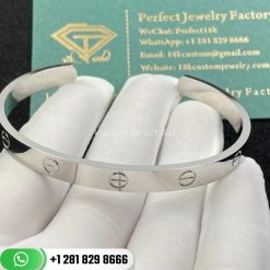 Cartier Love Bracelet White Gold - B6032517